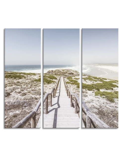 Zdjęcie: Obraz Canvas By The Sea 3x27x75 cm Ex500 Viev Set STYLER