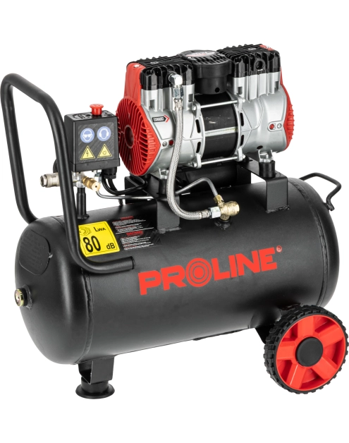 Zdjęcie: Kompresor bezolejowy 24 L, 750W/1KM, 8bar, 167L/min PROLINE