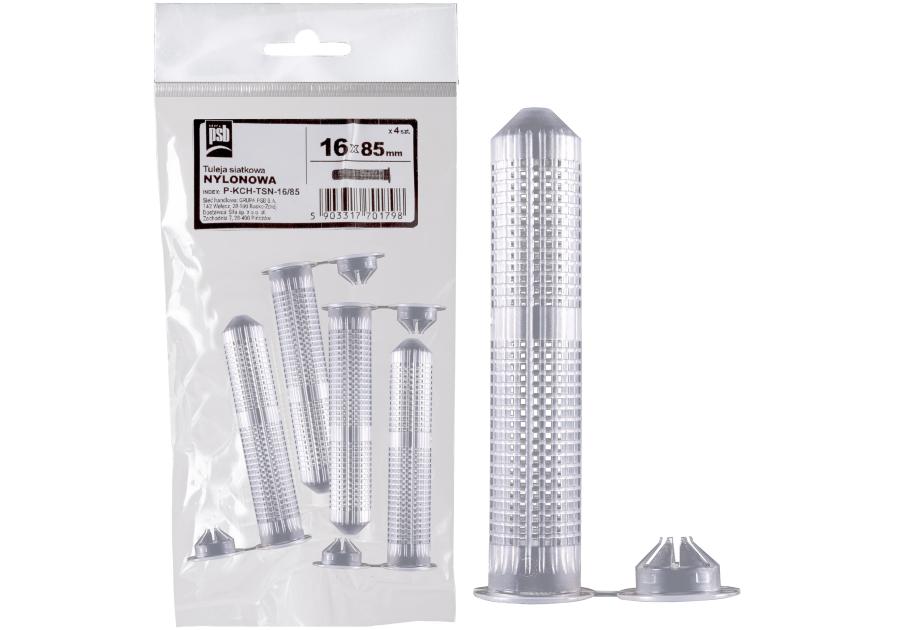 Zdjęcie: Tuleja siatkowa nylonowa 16x85 mm PSB SILA