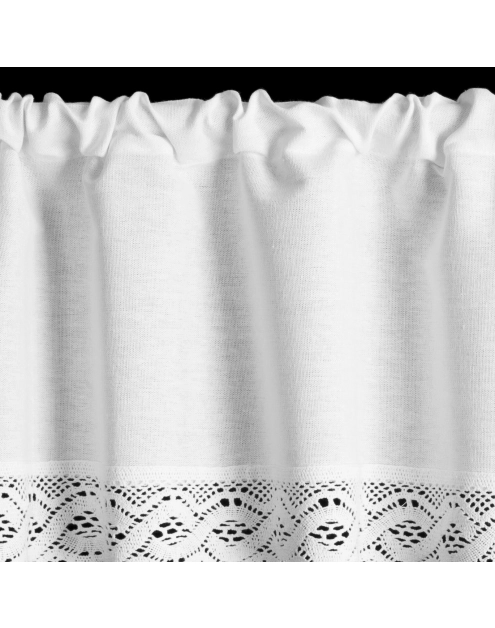 Zdjęcie: Firana gotowa Vince na taśmie 150 x 40 cm biały EUROFIRANY