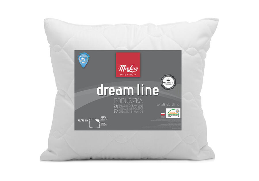 Zdjęcie: Poduszka Dream Line 45x45 cm biała MISS LUCY