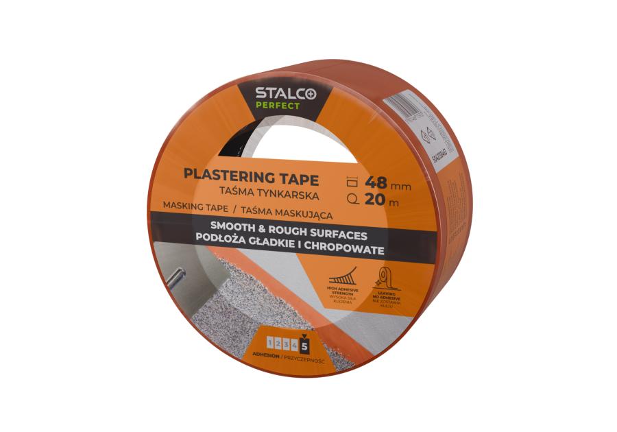 Zdjęcie: Taśma maskująca tynkarska 48 mm x 20 m PERFECT