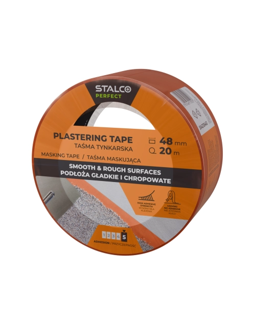 Zdjęcie: Taśma maskująca tynkarska 48 mm x 20 m PERFECT