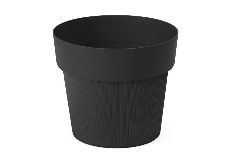 Zdjęcie: Donica Tula jumper 200 recycled, czarny LAMELA