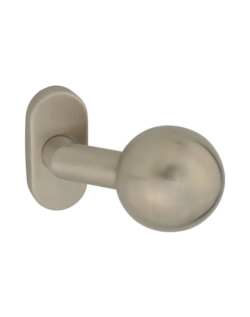 Zdjęcie: Gałka drzwiowa odgięta OV Inox SS 304 stalowa METRO