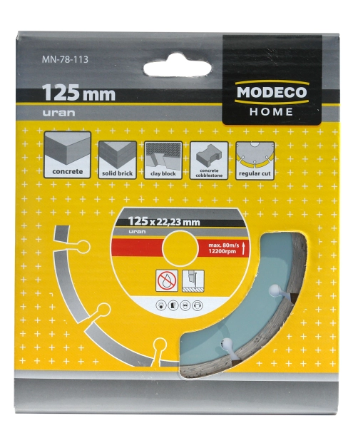 Zdjęcie: Ściernice diamentowe segmentowe Uran 125 mm RAWLPLUG