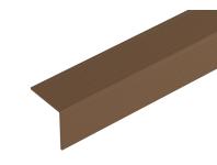 Zdjęcie: Kątownik kształtownik PVC 30x30x1,1 mm - 2,75 m dąb ciemny CEZAR
