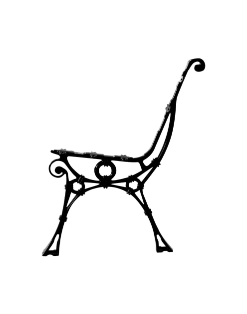 Zdjęcie: Noga aluminiowa do ławki Retro bez podłokietnika METRO