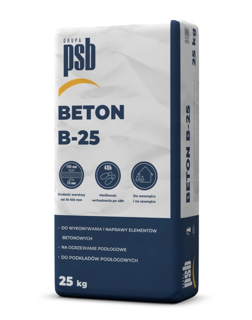 Zdjęcie: Beton B-25 25 kg PSB