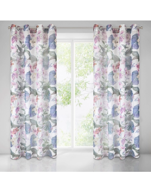 Zdjęcie: Zasłona gotowa Azalia 140x250 cm zielony EUROFIRANY