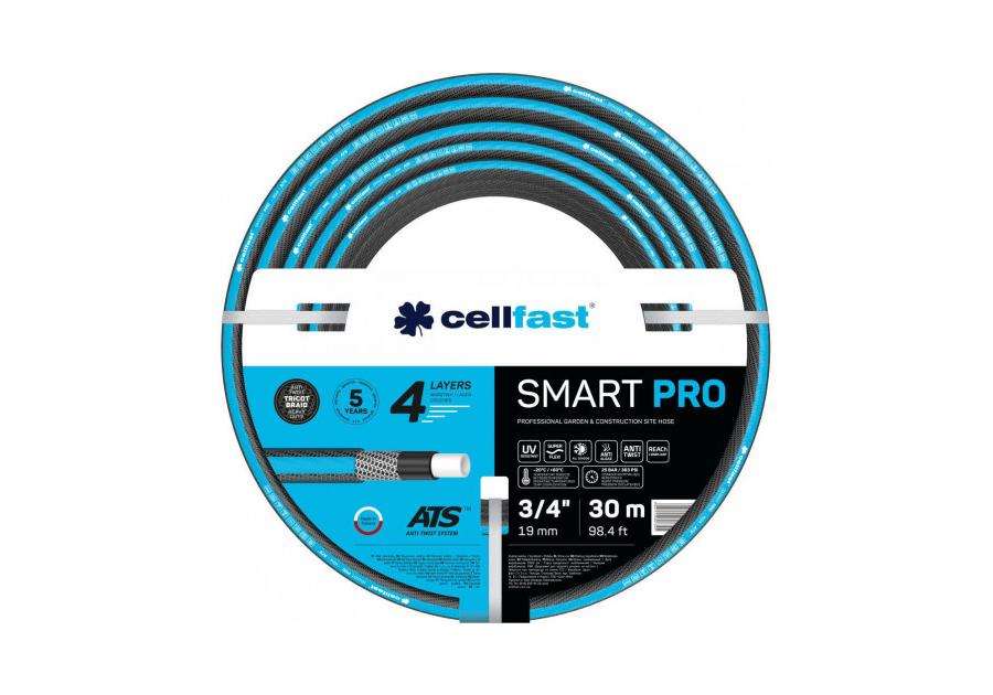 Zdjęcie: Wąż ogrodowy Smart Pro Ats 3/4" 30 m CELLFAST