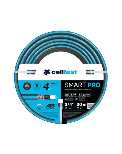 Zdjęcie: Wąż ogrodowy Smart Pro Ats 3/4" 30 m CELLFAST