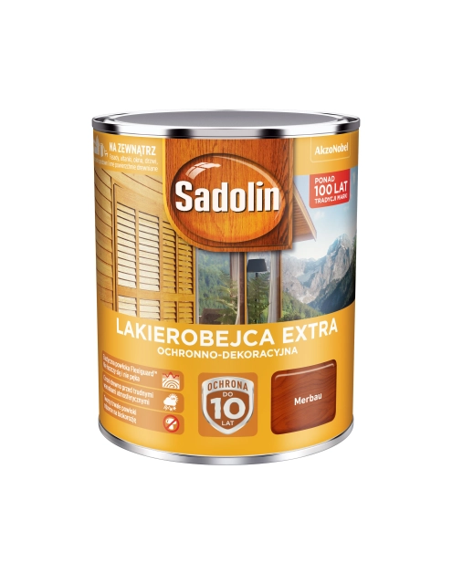 Zdjęcie: Lakierobejca Extra 0,75 L merbau SADOLIN