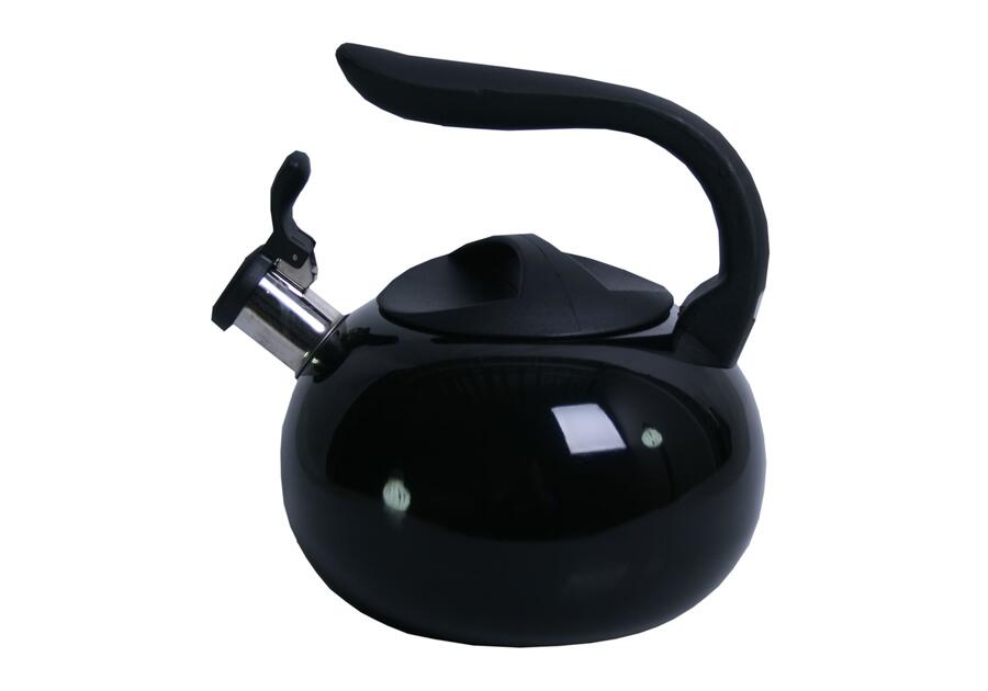 Zdjęcie: Czajnik nierdzewny Perła 2,5 L czarny SMART KITCHEN COOKING