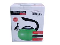 Zdjęcie: Czajnik nierdzewny Perła 2,5 L czarny SMART KITCHEN COOKING