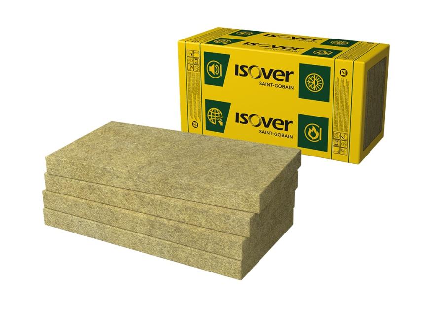 Zdjęcie: Wełna mineralna skalna Polterm Max grubość 100 mm 600/1200 ISOVER