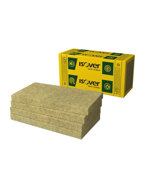 Zdjęcie: Wełna mineralna skalna Polterm Max grubość 100 mm 600/1200 ISOVER