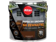 Zdjęcie: Farba do drewna na zewnątrz 2,5 L ciemny brązowy ALTAX