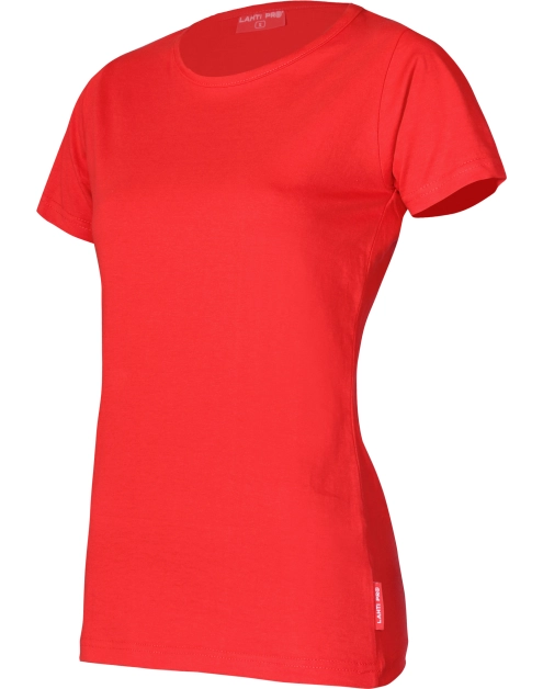 Zdjęcie: Koszulka T-Shirt damska, 180g/m2, czerwona, M, CE, LAHTI PRO