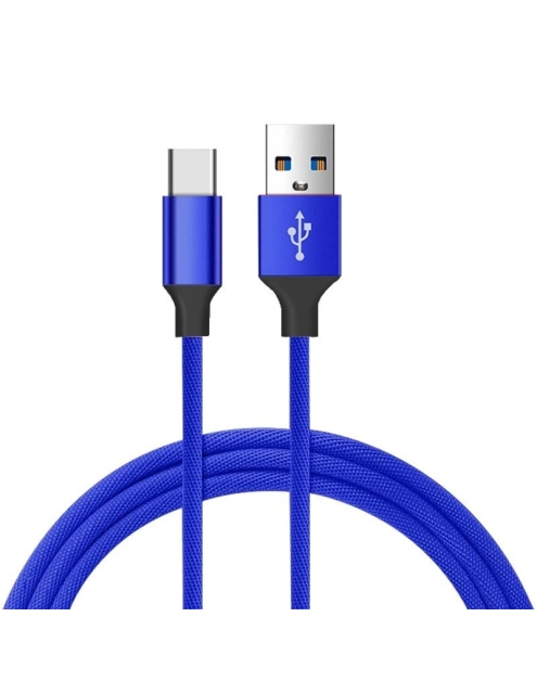 Zdjęcie: Kabel USB - USB typ C niebieski VA0003 VAYOX