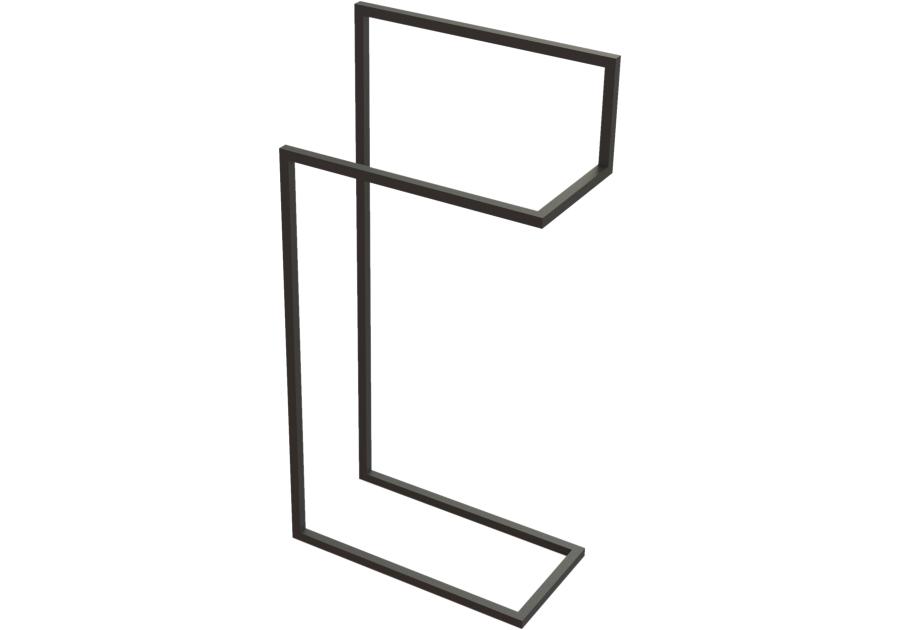 Zdjęcie: Wieszak podłogowy podwójny Mokko nero DEANTE