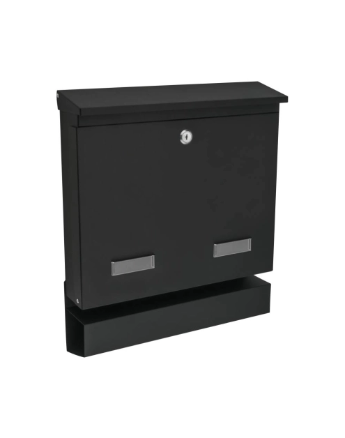 Zdjęcie: Skrzynka na listy Largos C4 z tubą czarny mat METRO