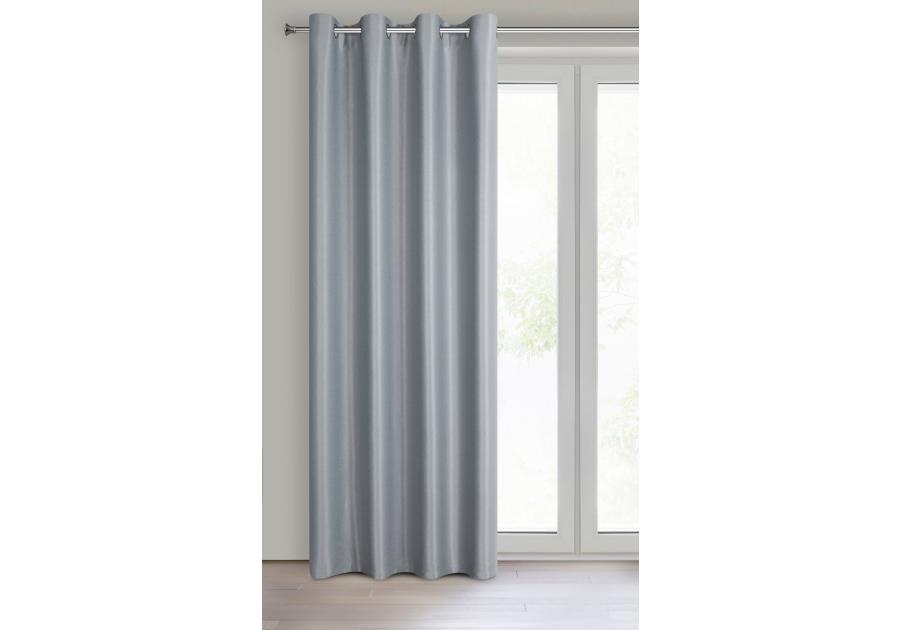 Zdjęcie: Zasłona gotowa Selina 140x250 cm szary EUROFIRANY
