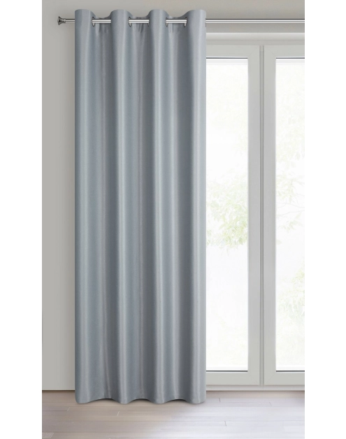 Zdjęcie: Zasłona gotowa Selina 140x250 cm szary EUROFIRANY