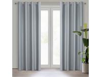 Zdjęcie: Zasłona gotowa Selina 140x250 cm szary EUROFIRANY