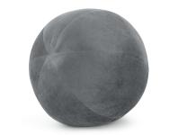 Zdjęcie: Poduszka dekoracyjna w formie kuli Gaja 24 cm grafitowa EUROFIRANY