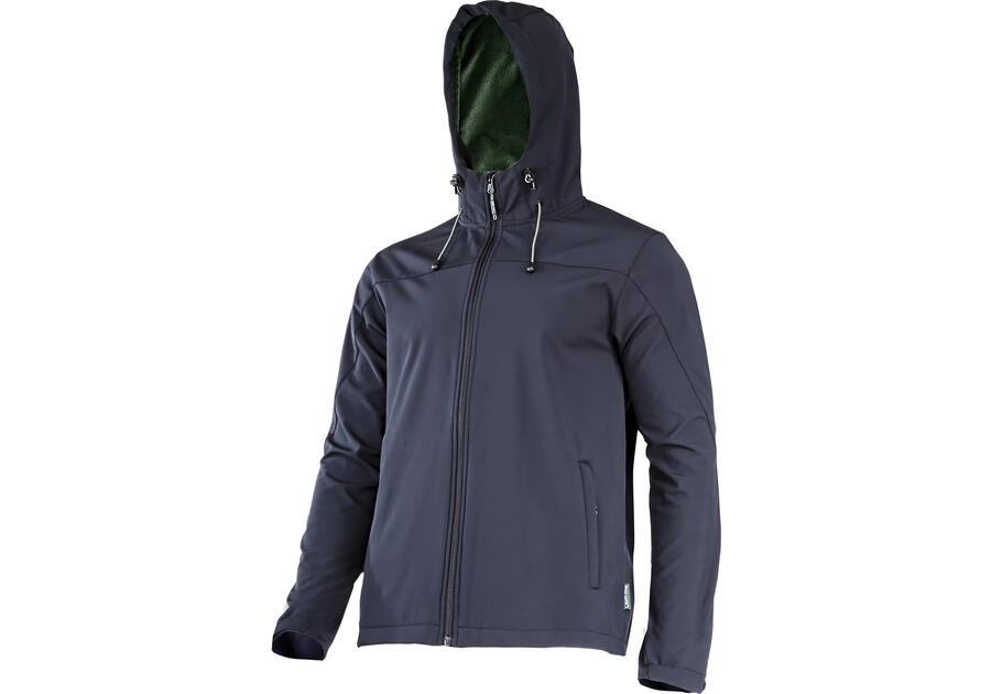 Zdjęcie: Kurtka softshell z kapturem czarna, XL, CE, LAHTI PRO