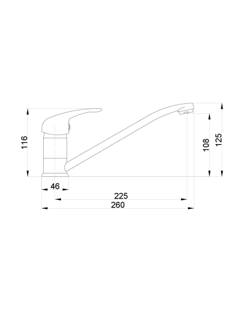 Zdjęcie: Bateria zlewozmywakowa Joker stojąca HYDROLAND