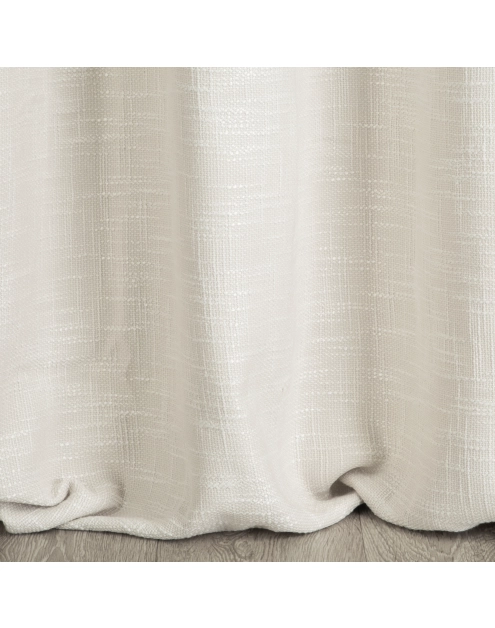 Zdjęcie: Zasłona Heavy 140x250 cm kremowa na przelotkach EUROFIRANY