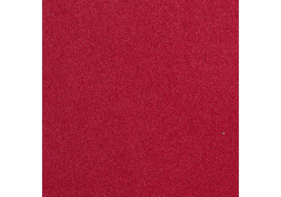 Zdjęcie: Zasłona Logan 135x250 cm czerwona na przelotkach EUROFIRANY