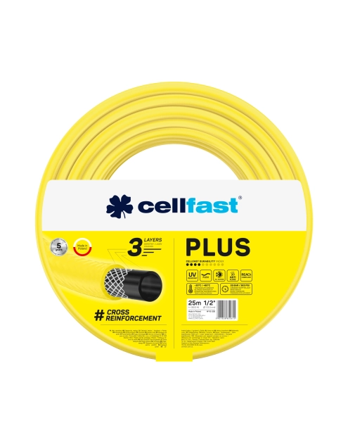 Zdjęcie: Wąż ogrodowy Plus 1/2" 25 m CELLFAST