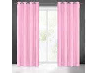 Zdjęcie: Zasłona gotowa Rita 140 x 250 cm jasnoróżowy EUROFIRANY