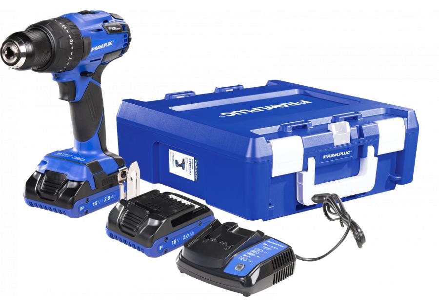 Zdjęcie: Wiertarko-wkrętarka 60 Nm 18 V RawlDRIVER RAWLPLUG