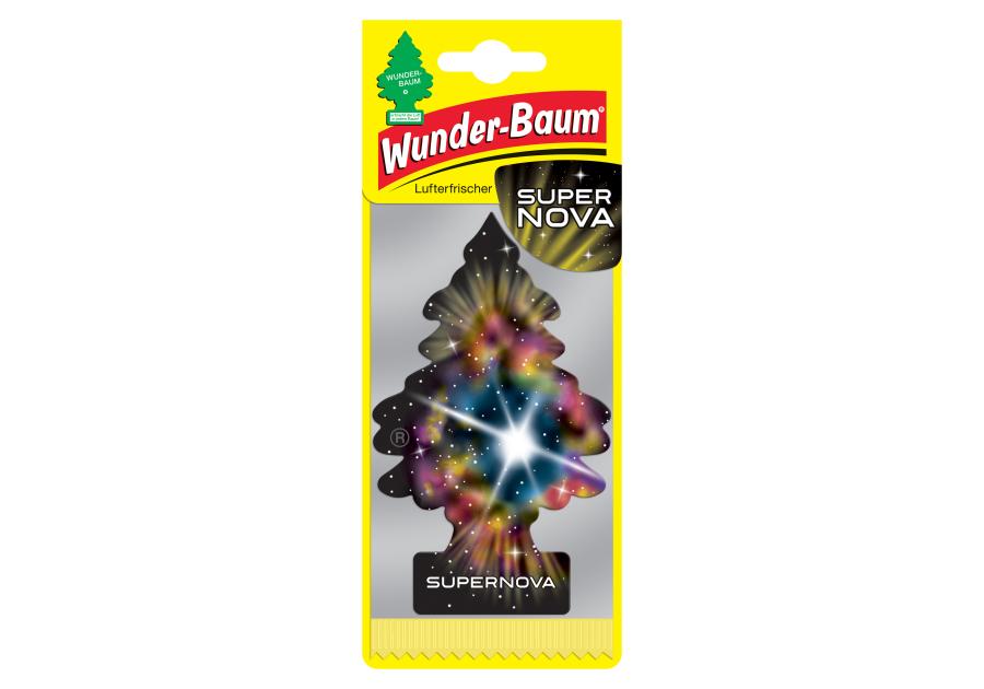 Zdjęcie: Zawieszka zapachowa choinka Supernova WUNDER-BAUM