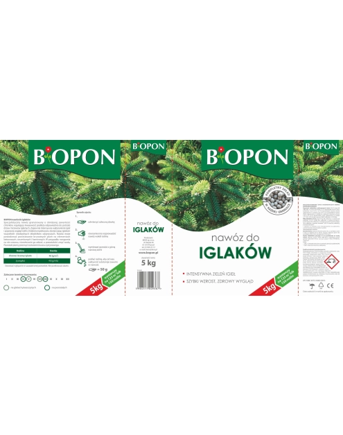 Zdjęcie: Nawóz do iglaków 5 kg BOPON