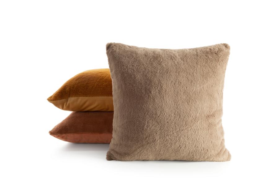 Zdjęcie: Poszewka dekoracyjna Nina 45x45 cm jasnobeżowa EUROFIRANY