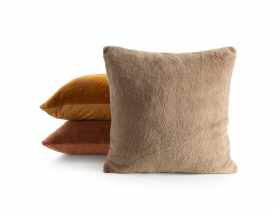 Poszewka dekoracyjna Nina 45x45 cm jasnobeżowa EUROFIRANY