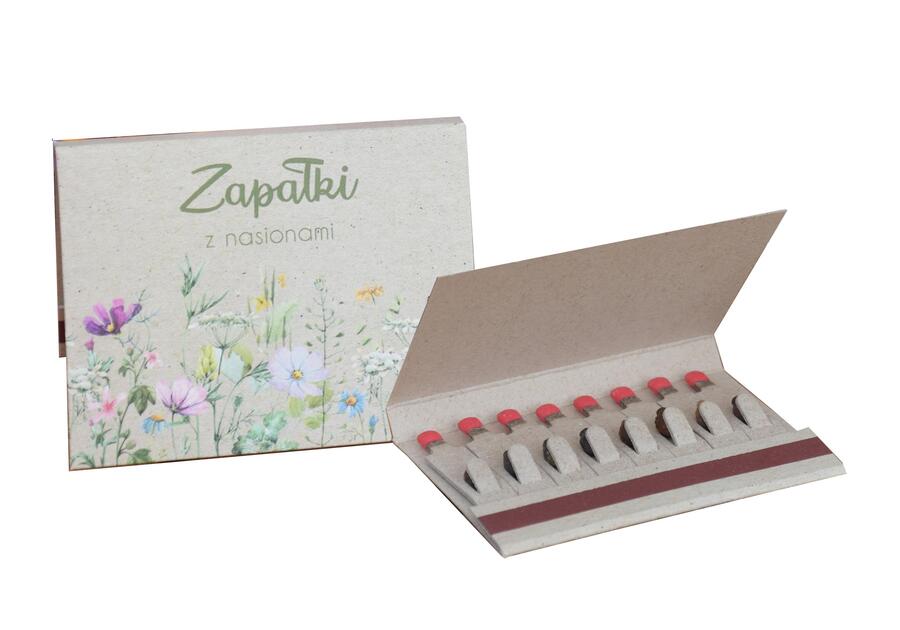 Zdjęcie: Zapałki z nasionami W.LEGUTKO