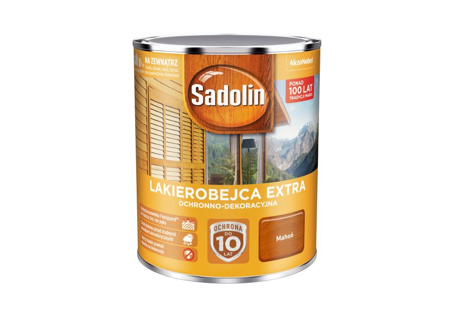 Zdjęcie: Lakierobejca Extra 0,75 L mahoń SADOLIN