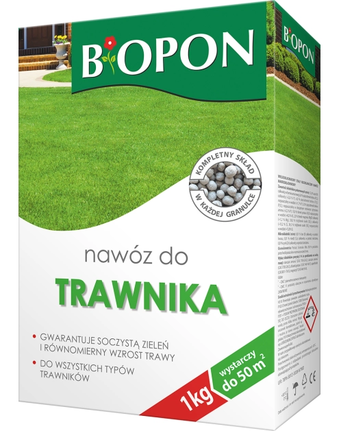 Zdjęcie: Nawóz do trawnika 1kg BOPON