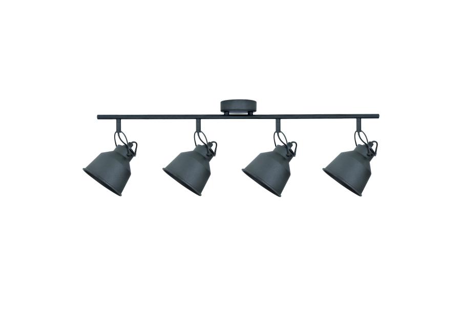 Zdjęcie: Spot oświetleniowy Niko 4xE14 czarny POLUX