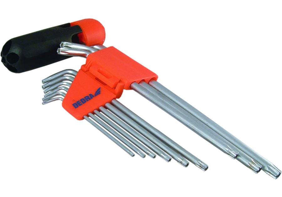 Zdjęcie: Klucze Torx 9 szt. DEDRA