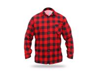 Zdjęcie: Koszulka flanelowa czerwona S DEDRA