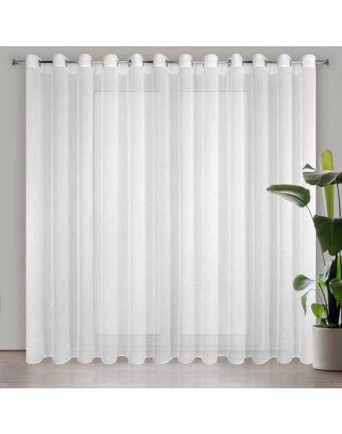 Zdjęcie: Firana gotowa Rebecca 350 x 250 cm biały EUROFIRANY