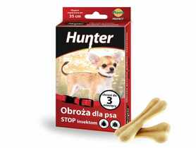 Obroża dla psa przeciw pchłom i kleszczom 35 cm HUNTER