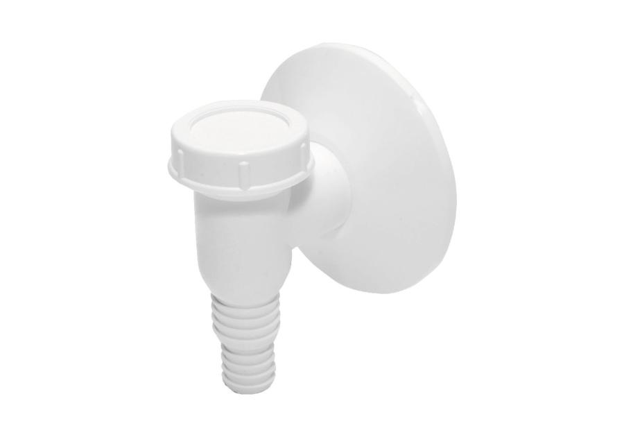 Zdjęcie: Syfon pralki natynkowy biały TYCNER